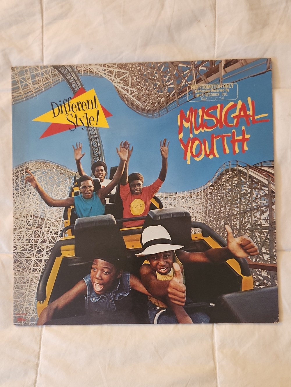 Musical Youth Different Style! Vintage Vinyl -- DJ COPY NEVER PLAYED SECRET ITEM